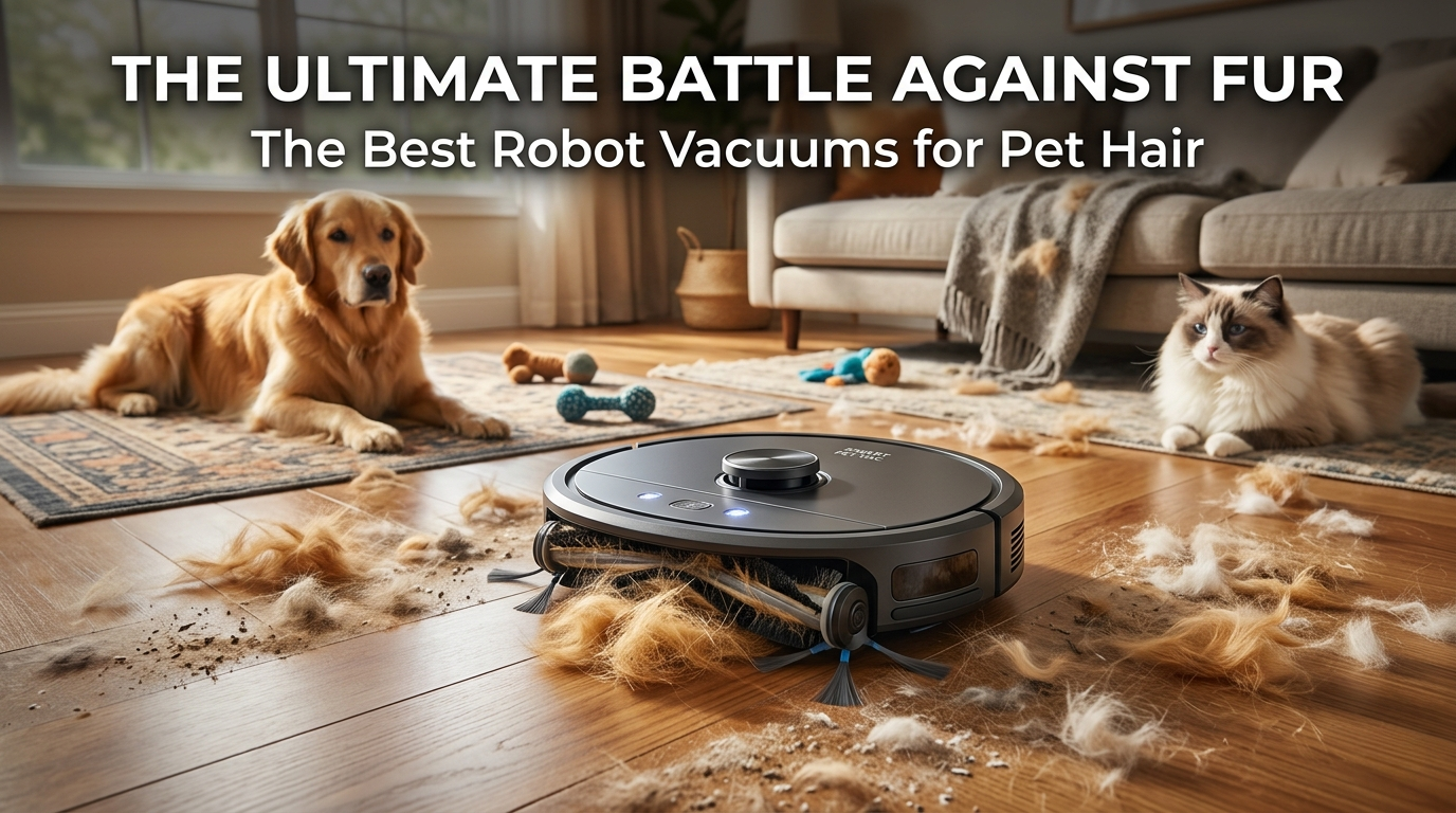 robot vacuum for pet hair